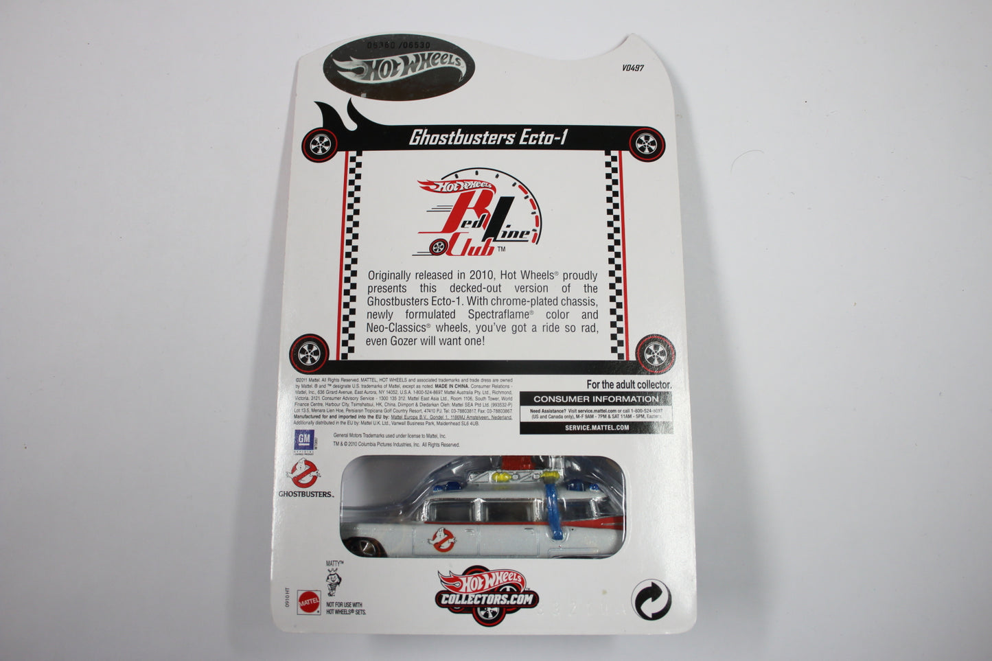 Hot Wheels HWC Series 10 (2011) - Bonus Releases / Ghostbusters Ecto-1 [Pre-owned]