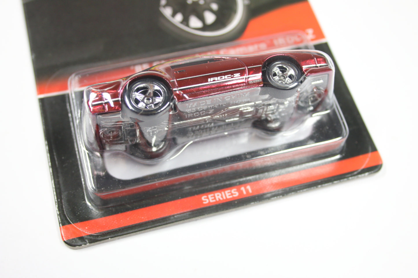 Hot Wheels HWC Series 11 (2012) - Real Riders / '85 Chevrolet Camaro IROC-Z (Spectraflame Red) [Pre-owned]
