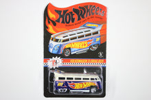 Hot Wheels HWC Special Edition (2013) - Volkswagen T-1 Drag Bus (Spectraflame Race Team Blue & Pearl White) [Pre-owned]