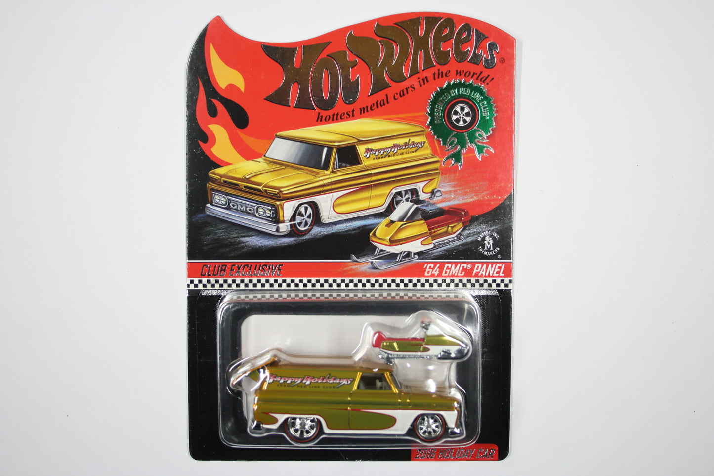 [Damaged & Pre-owned] Hot Wheels HWC Special Edition (2016) - '64 GMC Panel (Spectraflame Classic Yellow)
