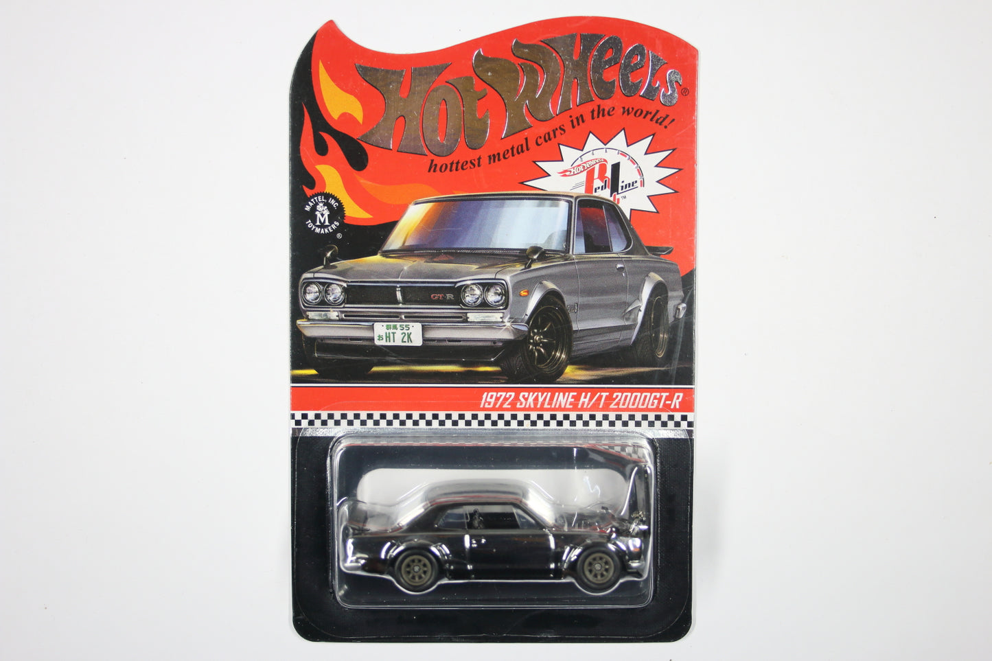 Hot Wheels RLC Exclusive Release (2021) - 1972 Skyline H/T 2000GT-R (Spectraflame Shadowchrome) [Pre-owned]