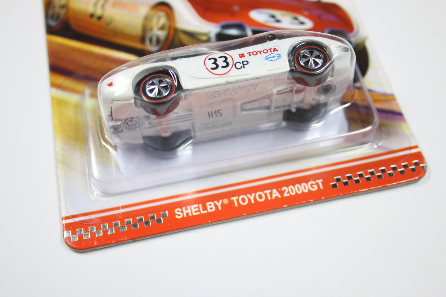 Hot Wheels HWC Special Edition (2013) - Shelby Toyota 2000GT (White & Red) [Pre-owned]