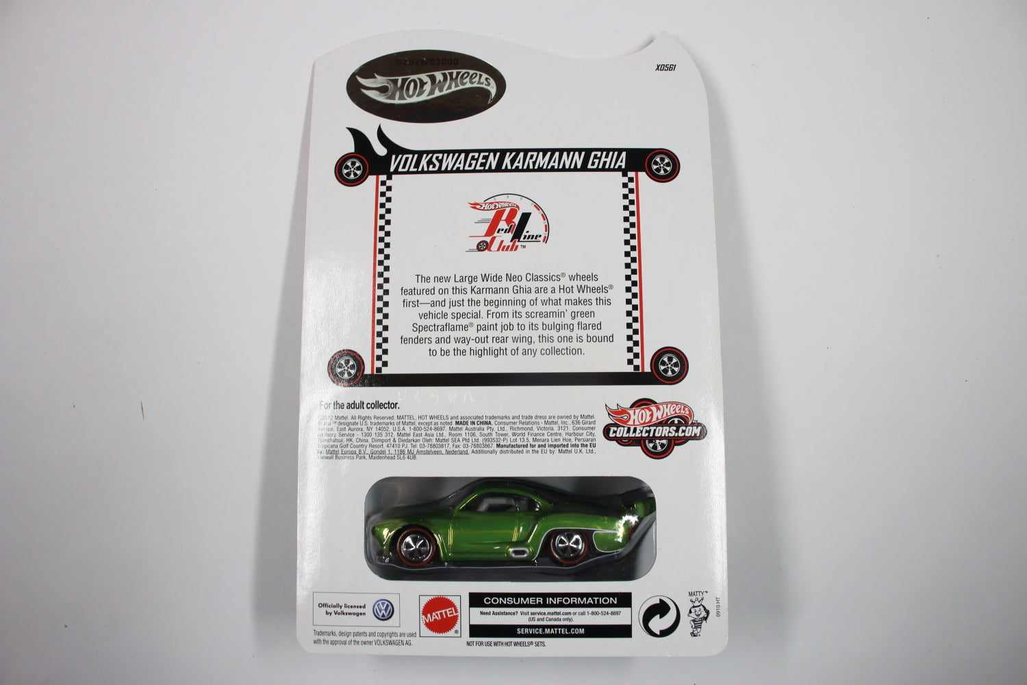 Hot Wheels HWC Special Edition (2013) - Volkswagen Karmann Ghia