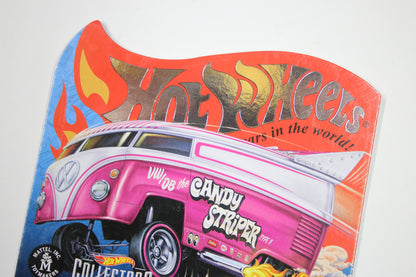 Hot Wheels RLC Exclusive Release (2021) - Volkswagen Drag Bus "Candy Striper" (Spectraflame Pink) [Pre-owned]