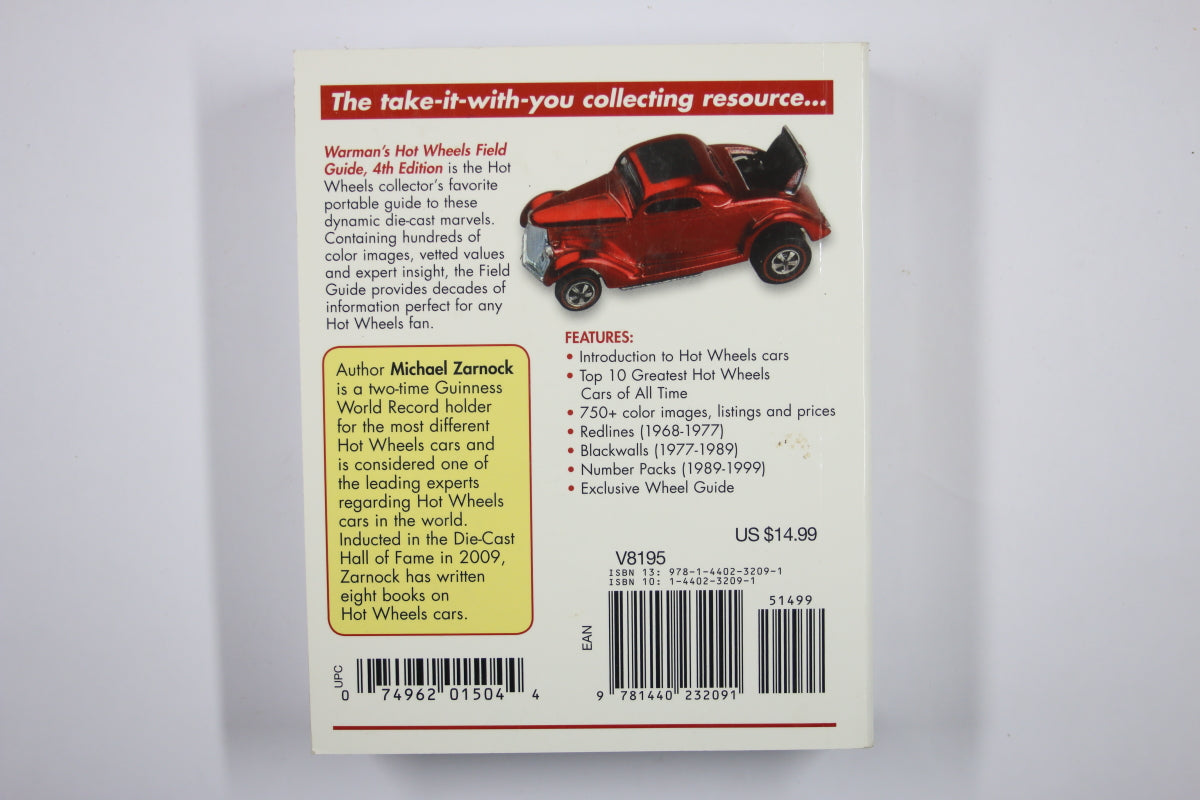 Hot Wheels Field Guide (4th Edition, 2012) by Michael Zarnock [Pre