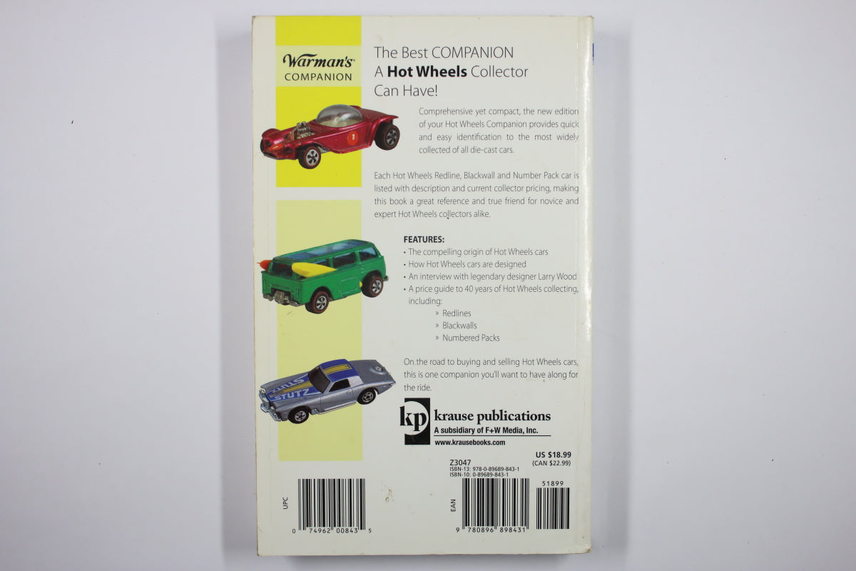 Warman's Companion "Hot Wheels" (2nd Edition, 2009) by Michael Zarnock [Pre-owned]