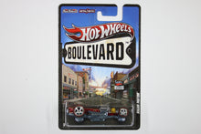 [Pre-owned] Hot Wheels Boulevard 2012 / Show Rods - Rigor Motor (Metalflake Red w/ Black Top)