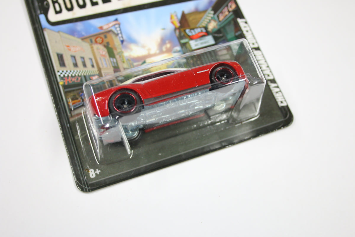 [Pre-owned] Hot Wheels Boulevard 2012 / Concept Cars - Chevy Camaro Concept (White & Red)