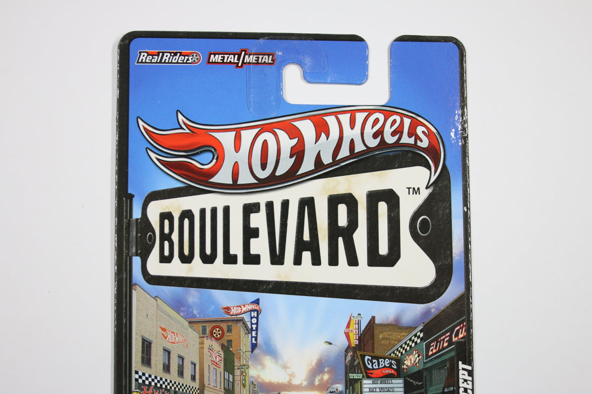 [Pre-owned] Hot Wheels Boulevard 2012 / Concept Cars - Chevy Camaro Concept (White & Red)