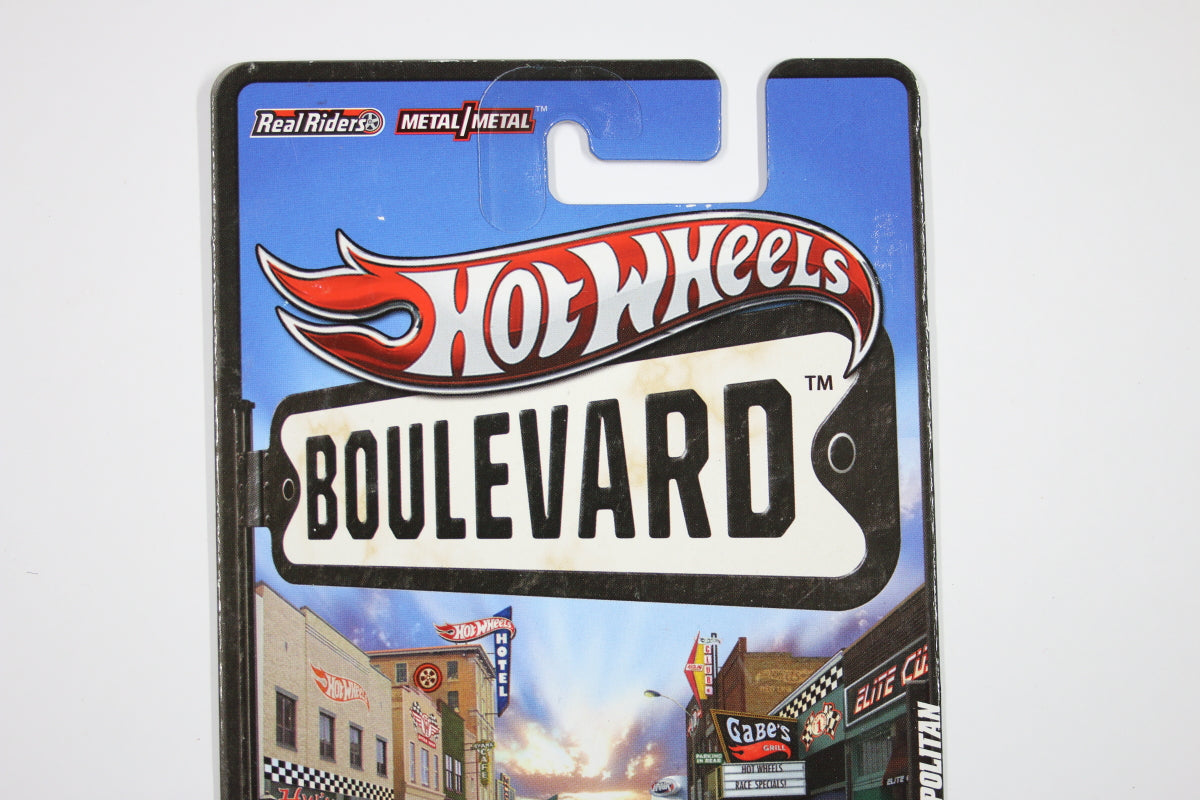 [Pre-owned] Hot Wheels Boulevard 2012 / Legends - Metrorail Nash Metropolitan (Purle with green top)