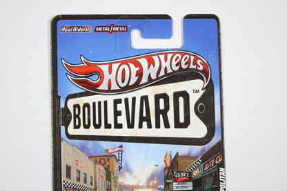 [Pre-owned] Hot Wheels Boulevard 2012 / Legends - Metrorail Nash Metropolitan (Purle with green top)