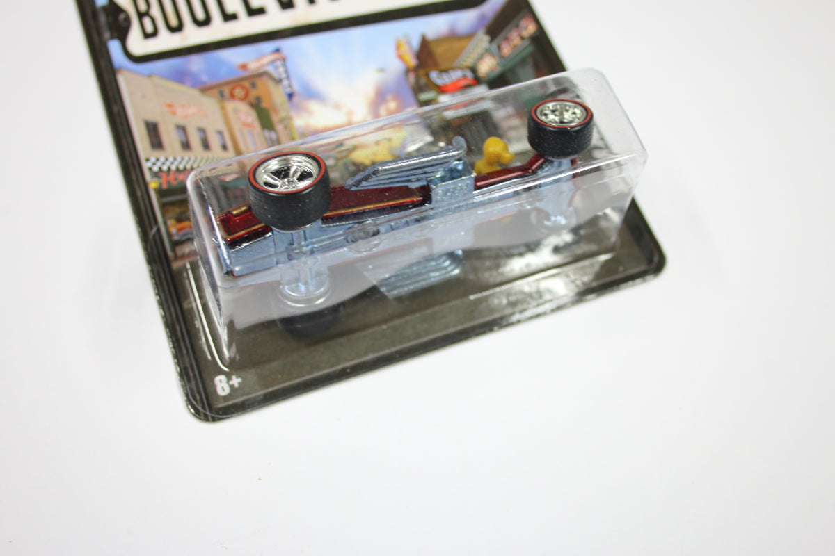 [Pre-owned] Hot Wheels Boulevard 2012 / Show Rods - Rigor Motor (Metalflake Red w/ Black Top)