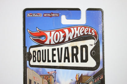 [Pre-owned] Hot Wheels Boulevard 2012 / Show Rods - Rigor Motor (Metalflake Red w/ Black Top)