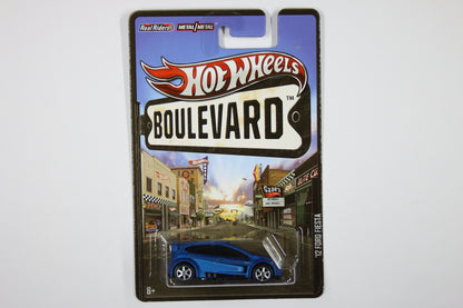 [Pre-owned] Hot Wheels Boulevard 2013 / Mix 2 - '12 Ford Fiesta (Blue)
