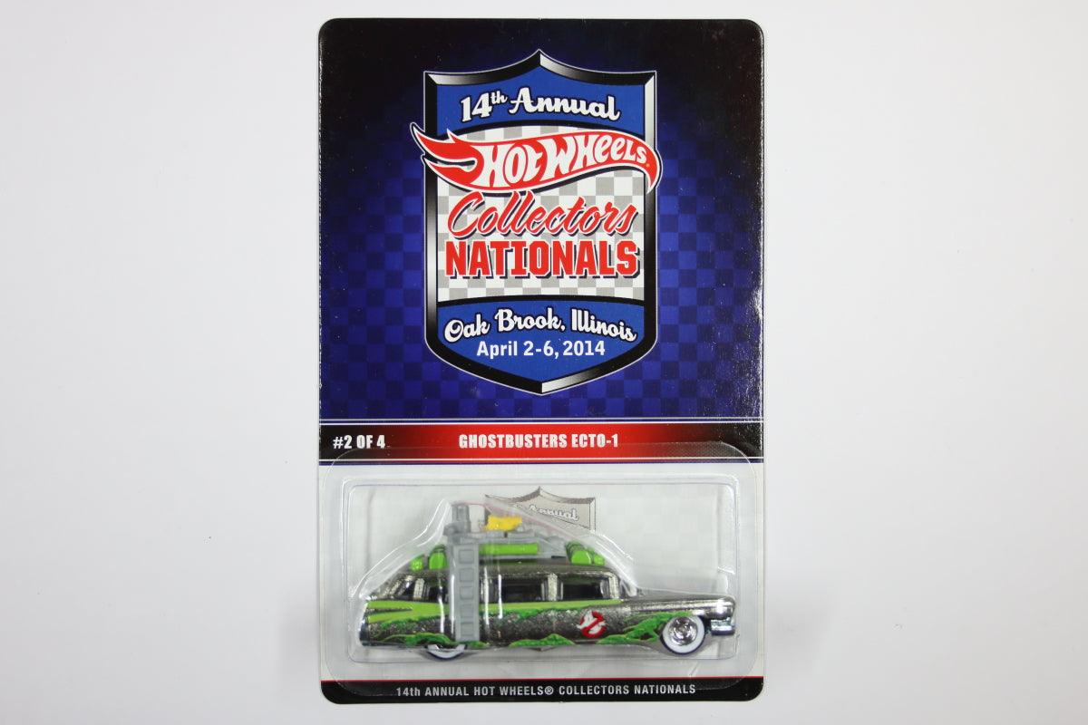 [Pre-owned] 14th Annual Hot Wheels Collectors Nationals - Ghostbusters Ecto-1 (ZAMAC)
