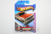 [Pre-owned] Hot Wheels 1979 Ford F-150 Truck / Waltons - 2013 Wal-Mart Exclusive (Red & Off White)