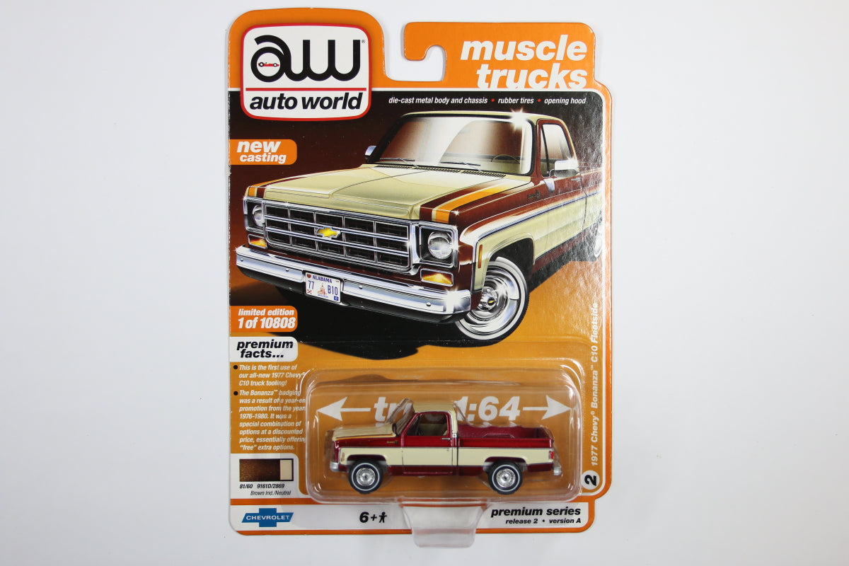 [Ultra Red] 1977 Chevy Bonanza C10 Fleetside