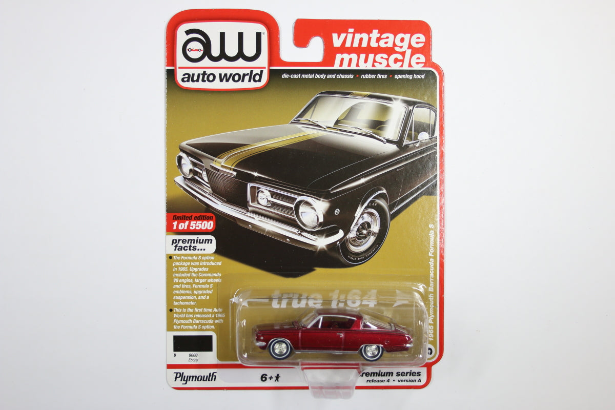 [Ultra Red] 1965 Plymouth Barracuda Formula S