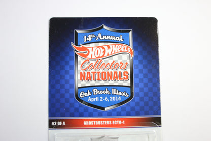 [Pre-owned] 14th Annual Hot Wheels Collectors Nationals - Ghostbusters Ecto-1 (ZAMAC)