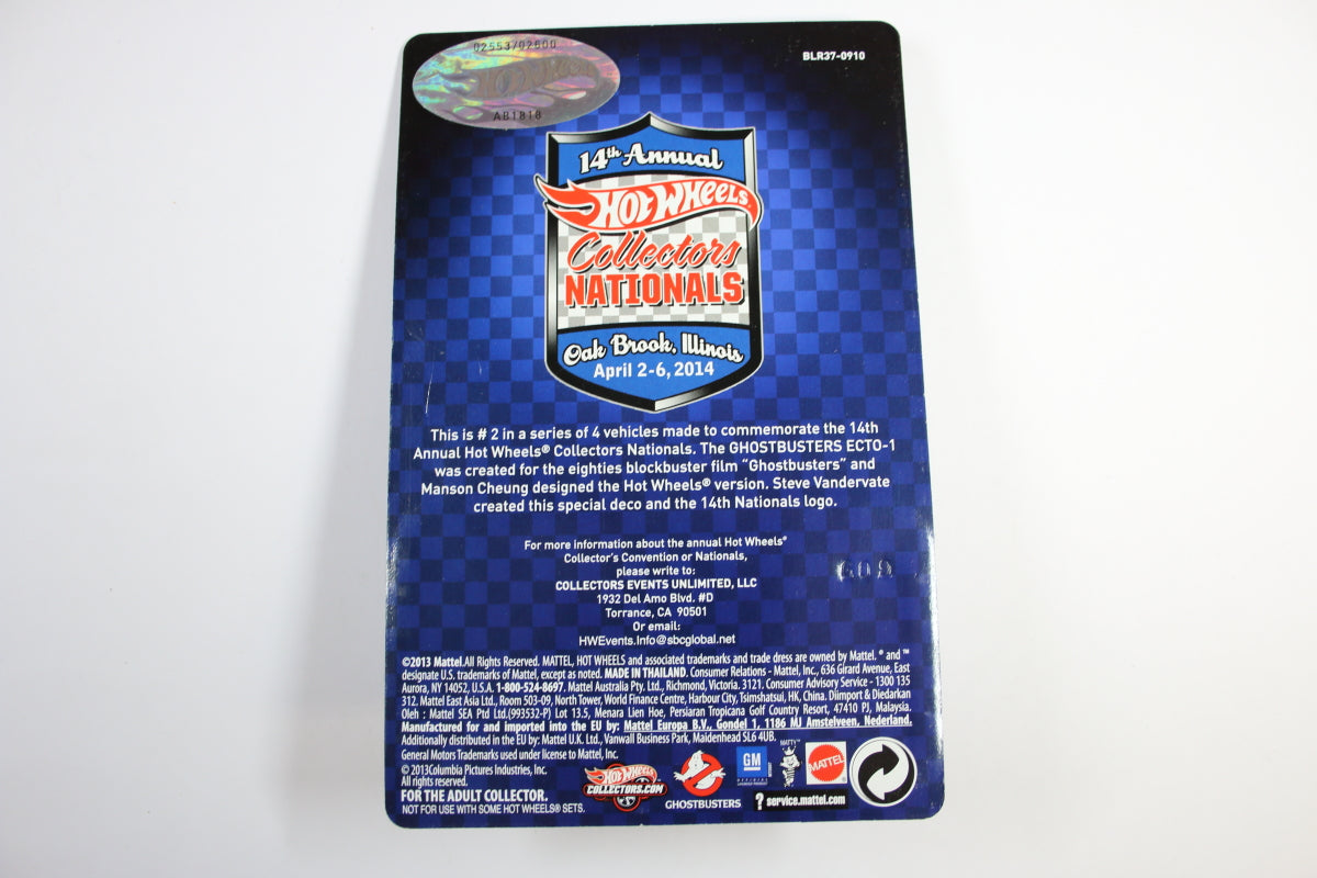 [Pre-owned] 14th Annual Hot Wheels Collectors Nationals - Ghostbusters Ecto-1 (ZAMAC)