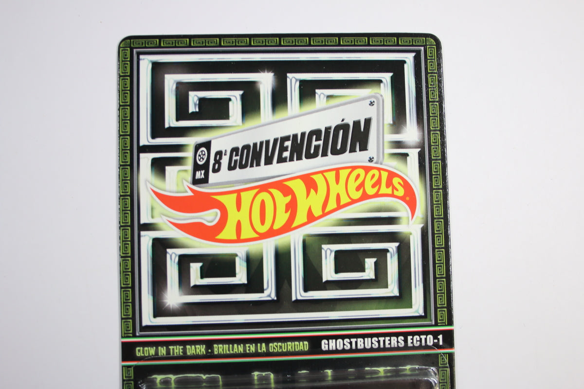 [Pre-owned] 2015 Mexico Hot Wheels Convention - Ghostbusters Ecto-1 (White, Glow in the dark)