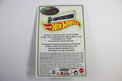 [Pre-owned] 2015 Mexico Hot Wheels Convention - Ghostbusters Ecto-1 (White, Glow in the dark)
