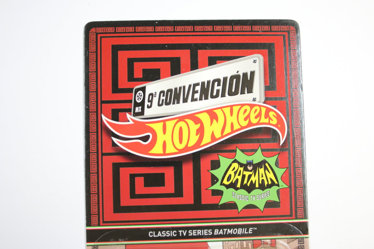 [Pre-owned] 2016 Mexico Hot Wheels Convention - Classic TV Series Batmobile (Metalflake Red)