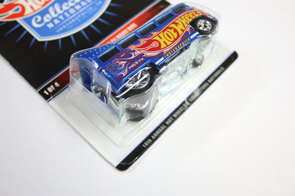 [Pre-owned] 16th Annual Hot Wheels Collectors Nationals - Volkswagen T1 Drag Bus (Metalflake Blue)