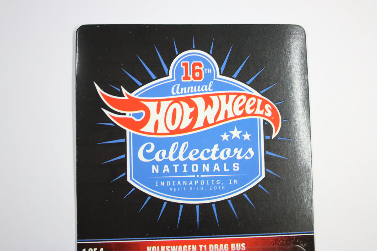 [Pre-owned] 16th Annual Hot Wheels Collectors Nationals - Volkswagen T1 Drag Bus (Metalflake Blue)