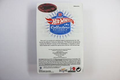 [Pre-owned] 16th Annual Hot Wheels Collectors Nationals - Volkswagen T1 Drag Bus (Metalflake Blue)