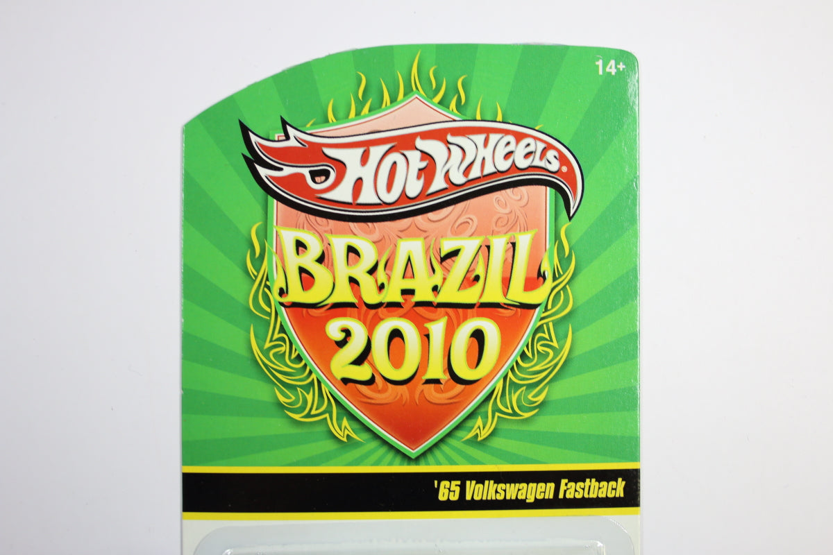 [Pre-owned] 2010 Brazil Hot Wheels Collector Convention - '65 Volkswagen Fastback (Metallic Green)