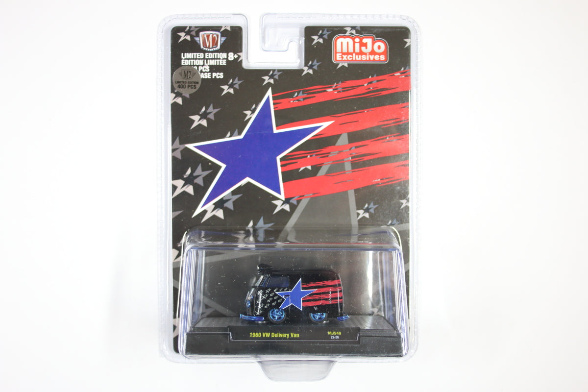 [Chase] 1960 Volkswagen Delivery Van (Black with Stars and Stripes)