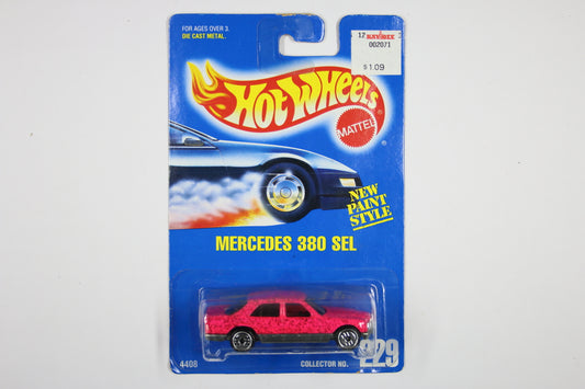 [Pre-owned] Hot Wheels Mainline 1993 #229 - Mercedes 380 SEL