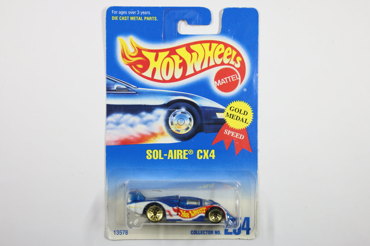 [Pre-owned] Hot Wheels Mainline 1994 #254 - Sol-Aire CX-4 "Hot Wheels Race Team"