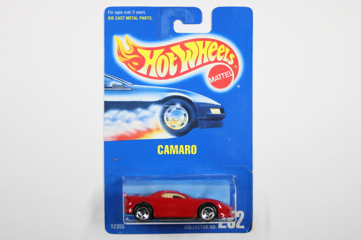 [Pre-owned] Hot Wheels Mainline 1995 #262 - '93 Camaro with "5-Spoke" wheels