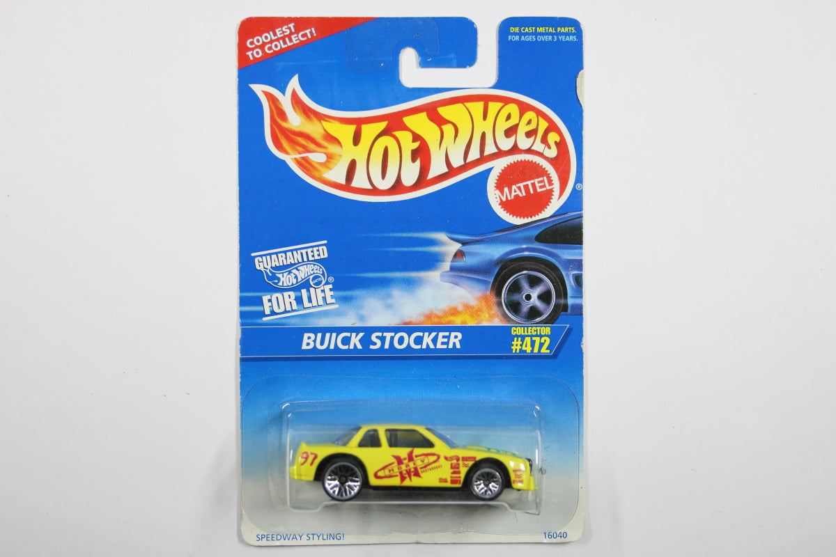 [Pre-owned] Hot Wheels Mainline 1996 #472 - Buick Stocker (Yellow)
