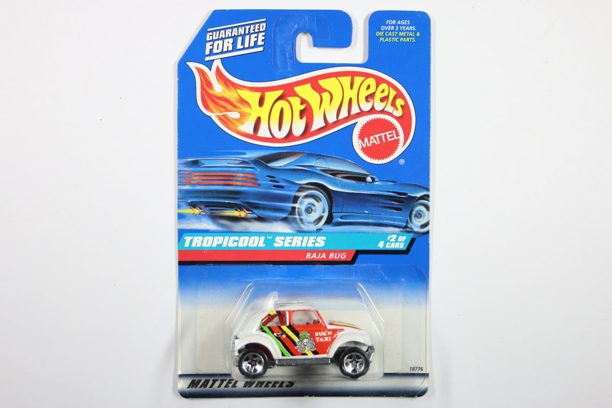 [Pre-owned] Hot Wheels Mainline 1998 #694 - Baja Bug "Tropicool Series"