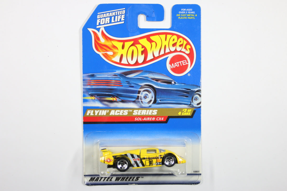 [Pre-owned] Hot Wheels Mainline 1998 #739 - Sol-Aire CX-4 "Flying Aces Series"