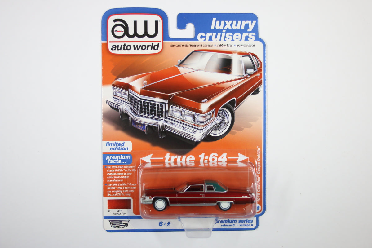 [Ultra Red] 1976 Cadillac Coupe DeVille