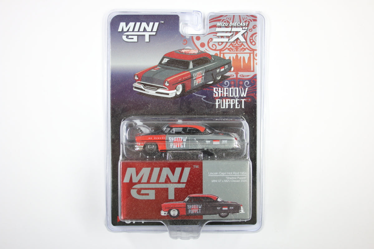 [CHASE] #874 - Lincoln Capri Hot Rod 1954 "Shadow Puppet" / Mini GT x MIZU Diecast 2024