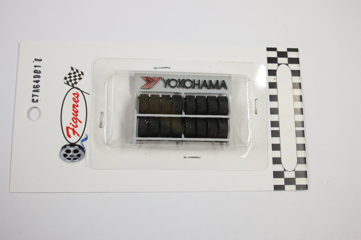 1:64 - Shelf with Yokohama Tyres