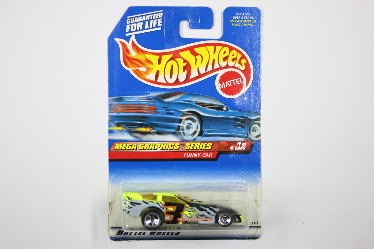 [Pre-owned] Hot Wheels Mainline 1999 #973 - Probe Funny Car