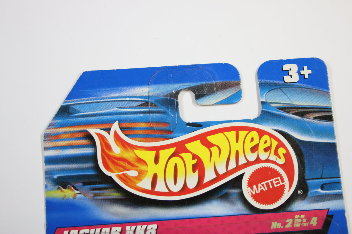 [Pre-owned] Hot Wheels Mainline 1999 #970 - Jaguar XK8 "100 Grand"