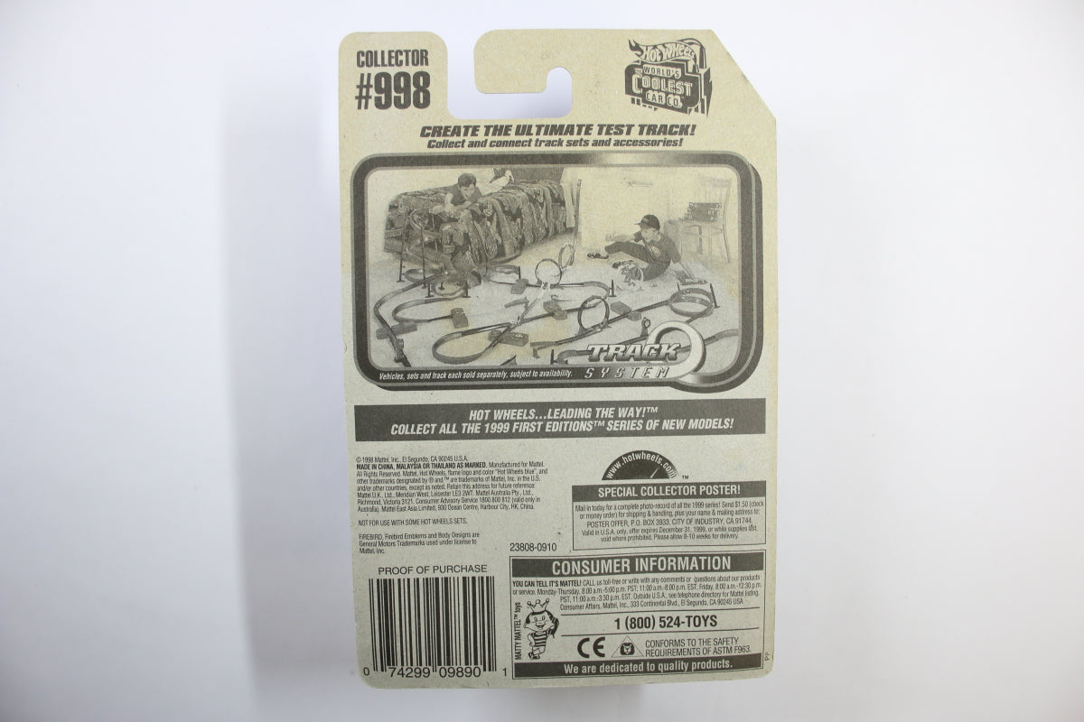 [Pre-owned] Hot Wheels Mainline 1999 #998 - Firebird Funny Car