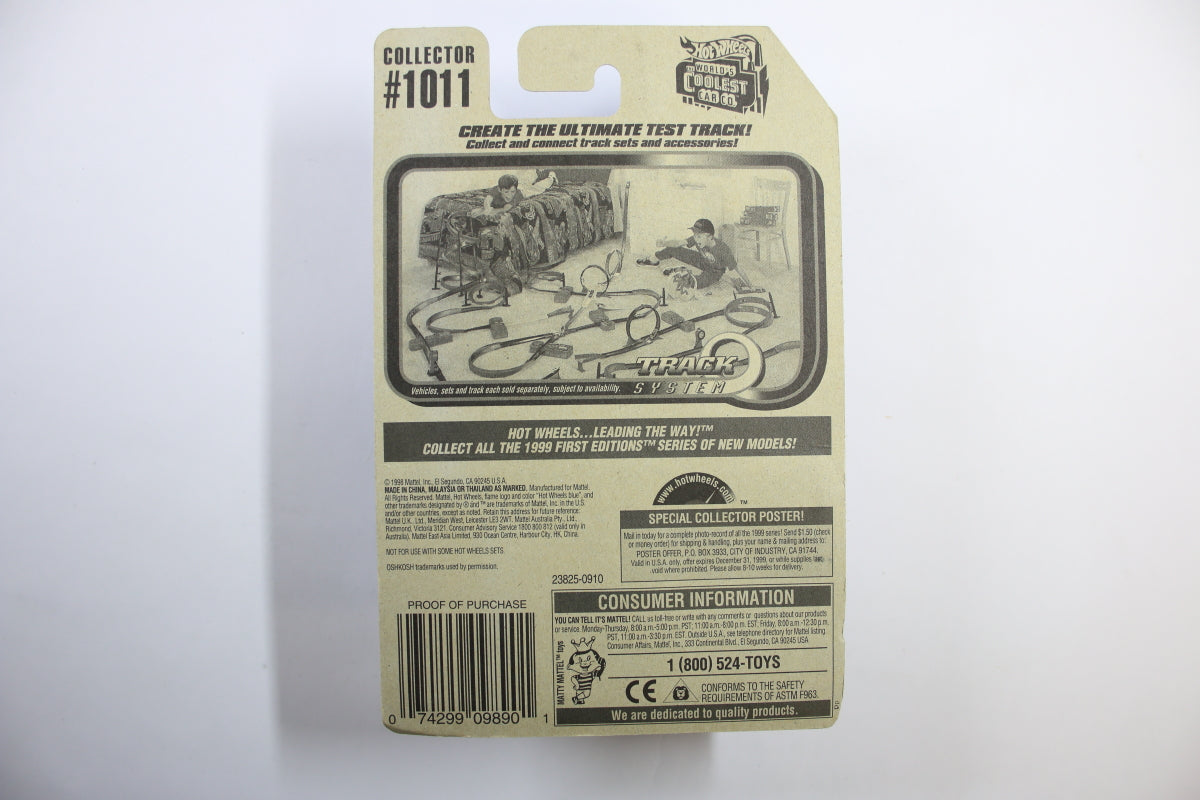 [Pre-owned] Hot Wheels Mainline 1999 #1011 - Oshkosh Cement Truck
