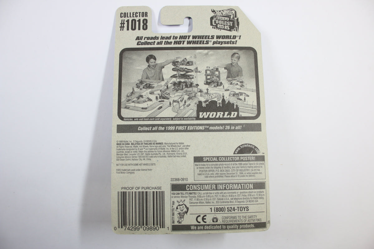 [Pre-owned] Hot Wheels Mainline 1999 #1018 - '32 Ford Coupe