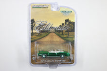 [Green Machine] Boss Hogg's 1976 Cadillac Eldorado Convertible – White with Bull Horns Hood Ornament