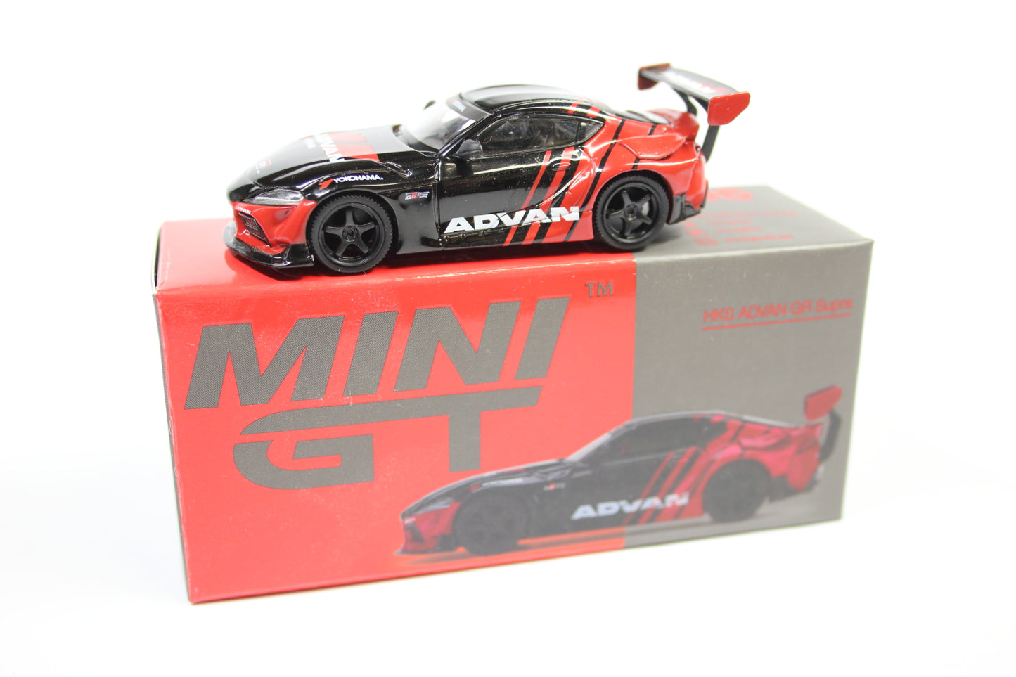 [Pre-owned] Mini GT #206 - HKS ADVAN Toyota GR Supra