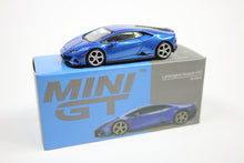 [Pre-owned] Mini GT #229 - Lamborghini Huracán EVO (Blu Eleos)