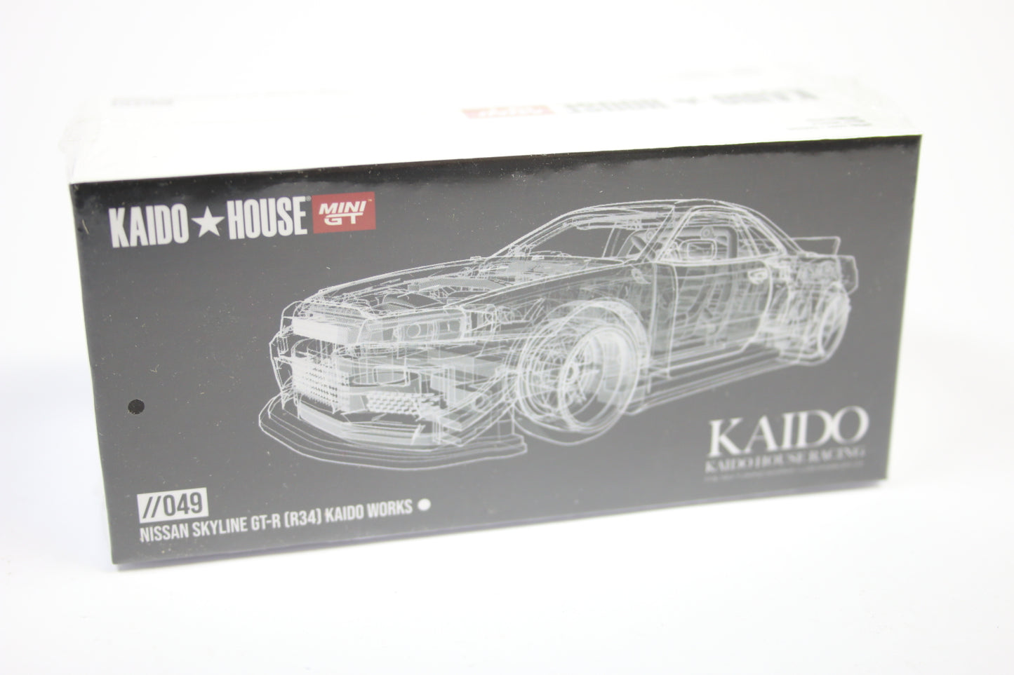 [Pre-owned] Kaido / Mini GT #049 - Nissan Skyline GT-R (R34) Kaido Works V2